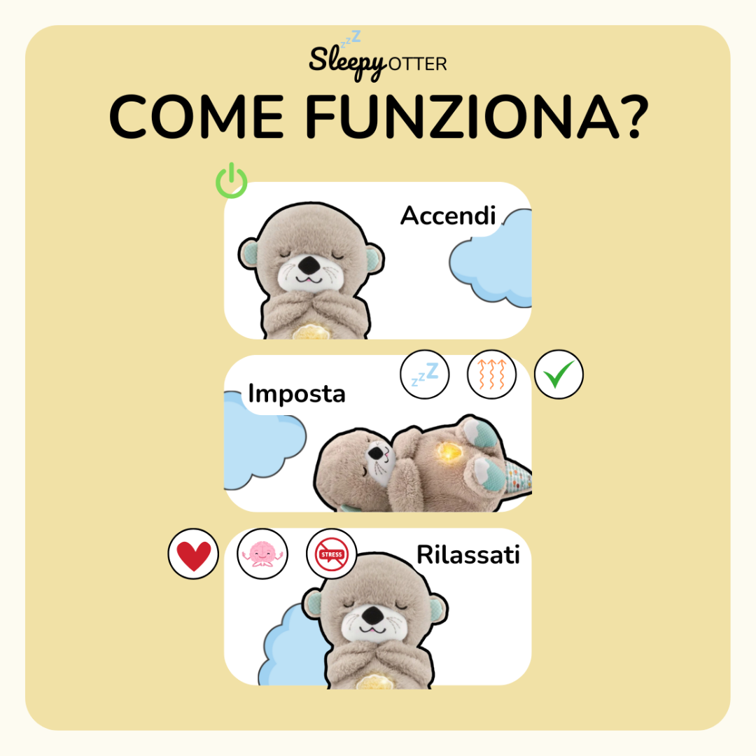 Sleepy-otter™ | la Lontra che respira