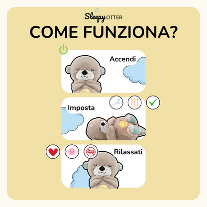 Sleepy-otter™ | la Lontra che respira